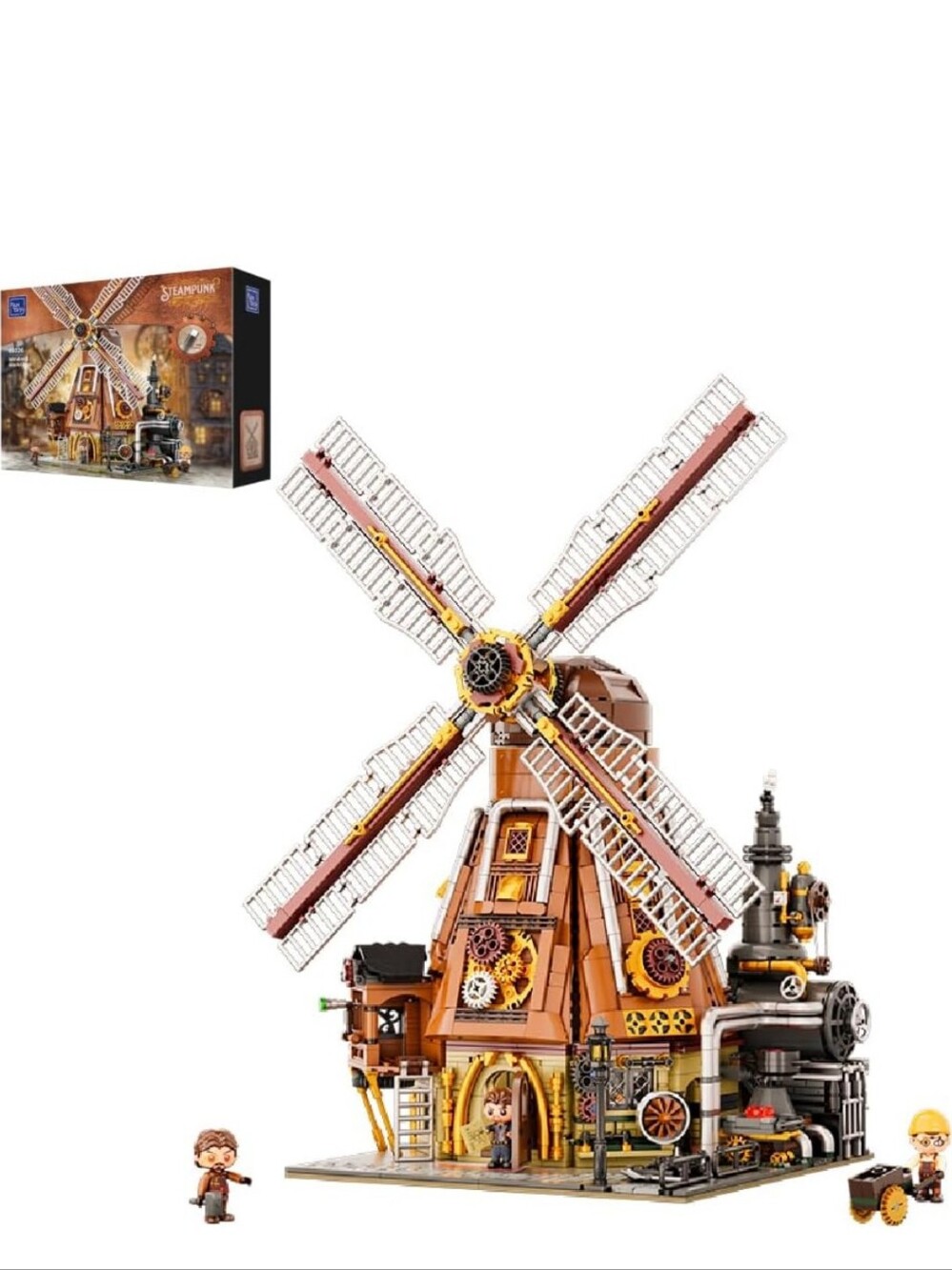 Pantasy Steampunk Windmill Workshop